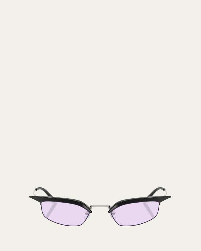 B50S Rectangle Metal Sunglasses